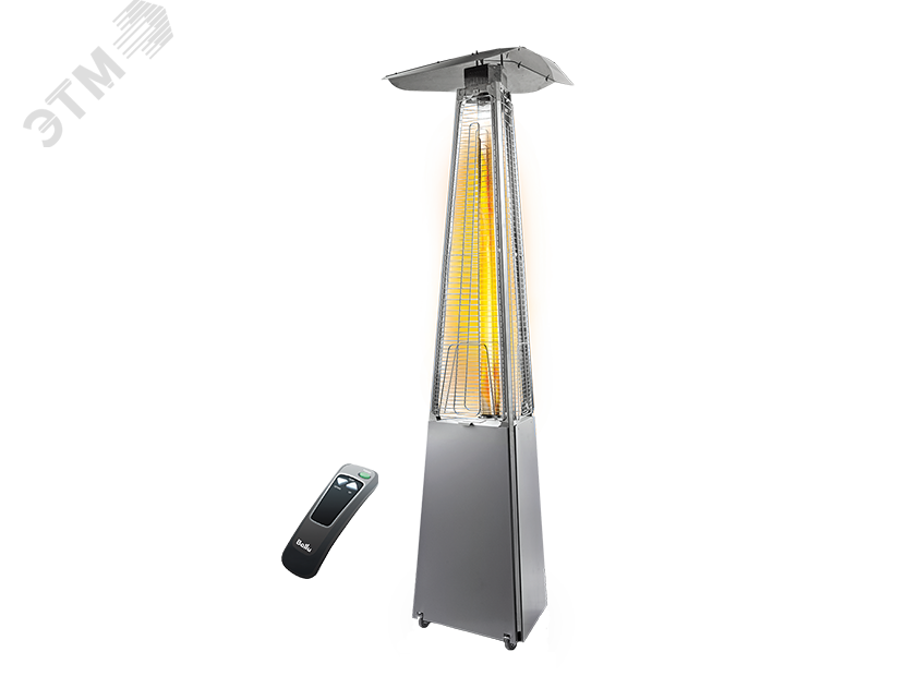 Изображение товара Уличный инфракрасный газовый камин BOGH-15E от Ballu для обогрева до 25 м2