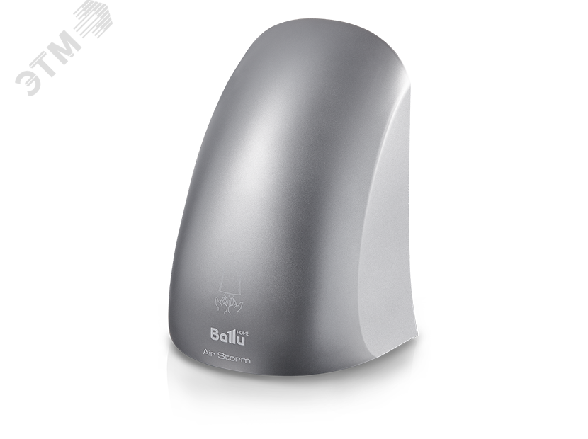 Изображение товара Сушилка для рук Ballu BAHD-1000AS Silver сенсорная 1000 Вт настенная