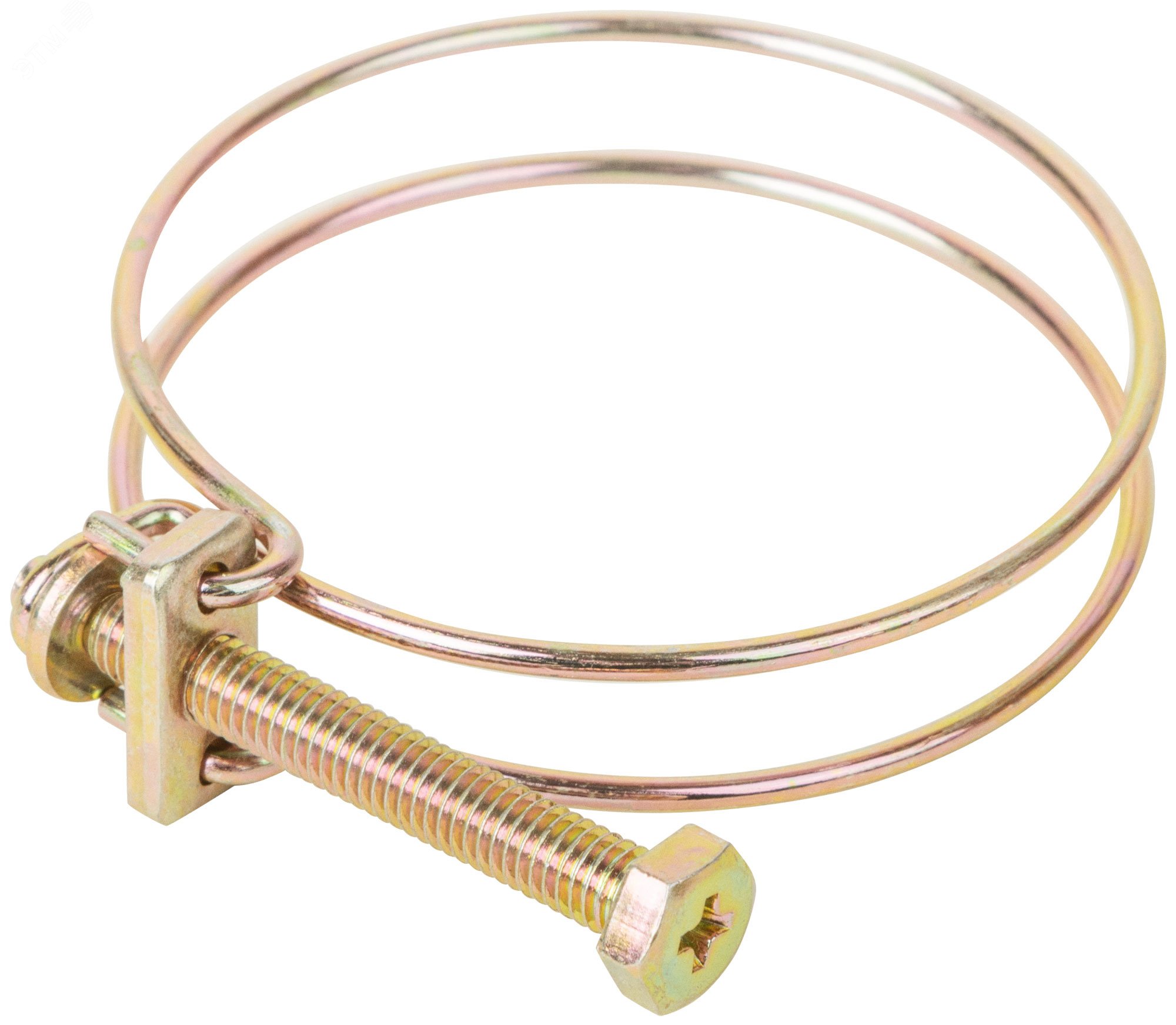 Изображение товара Хомут обжимной проволочный 55-60мм инструментальная сталь (шт)