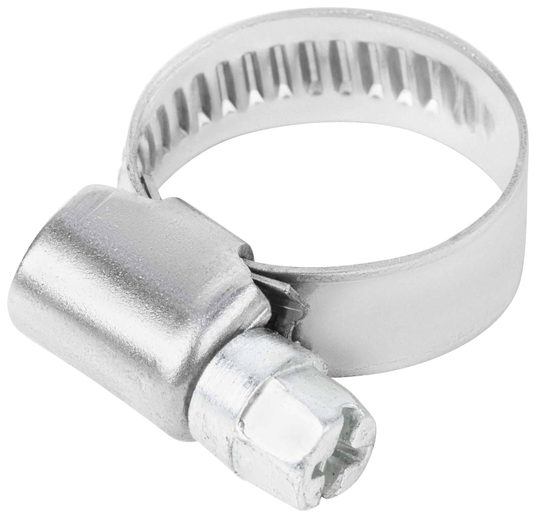 Хомут обжимной накатной 12-20мм нержавеющая сталь 9мм