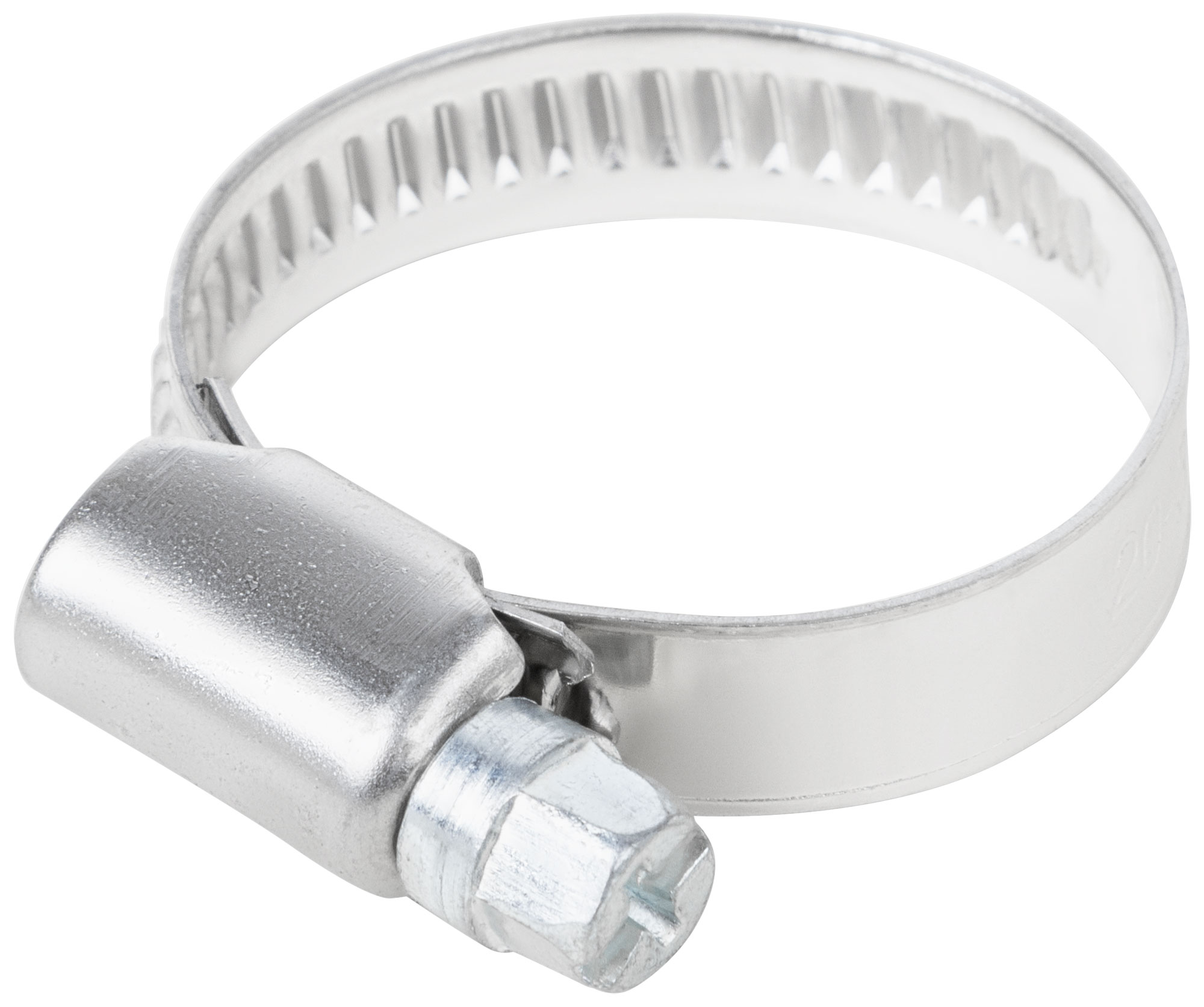 Хомут обжимной накатной 20-32мм нержавеющая сталь 9мм