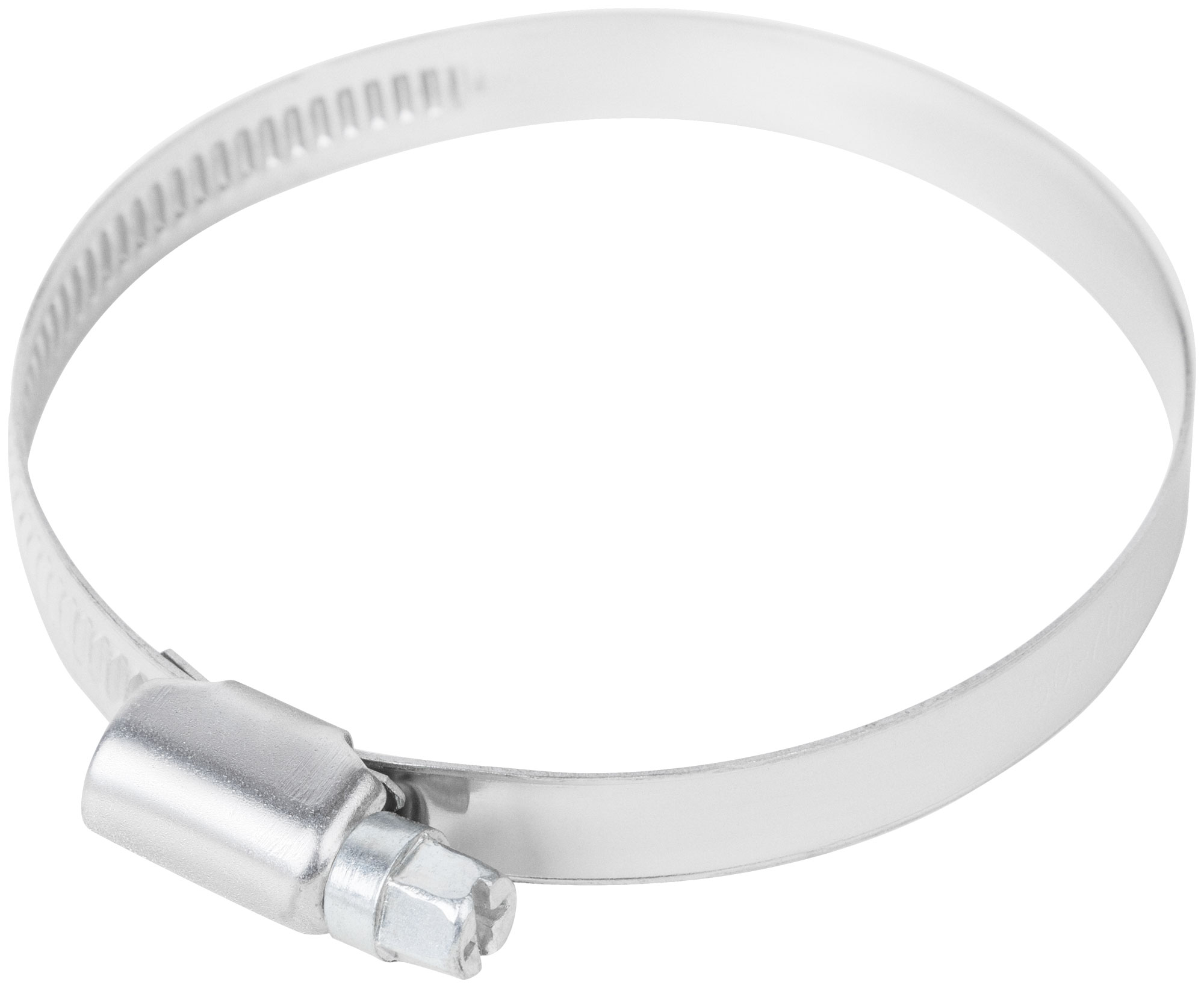 Хомут обжимной накатной 50-70мм нержавеющая сталь 9мм