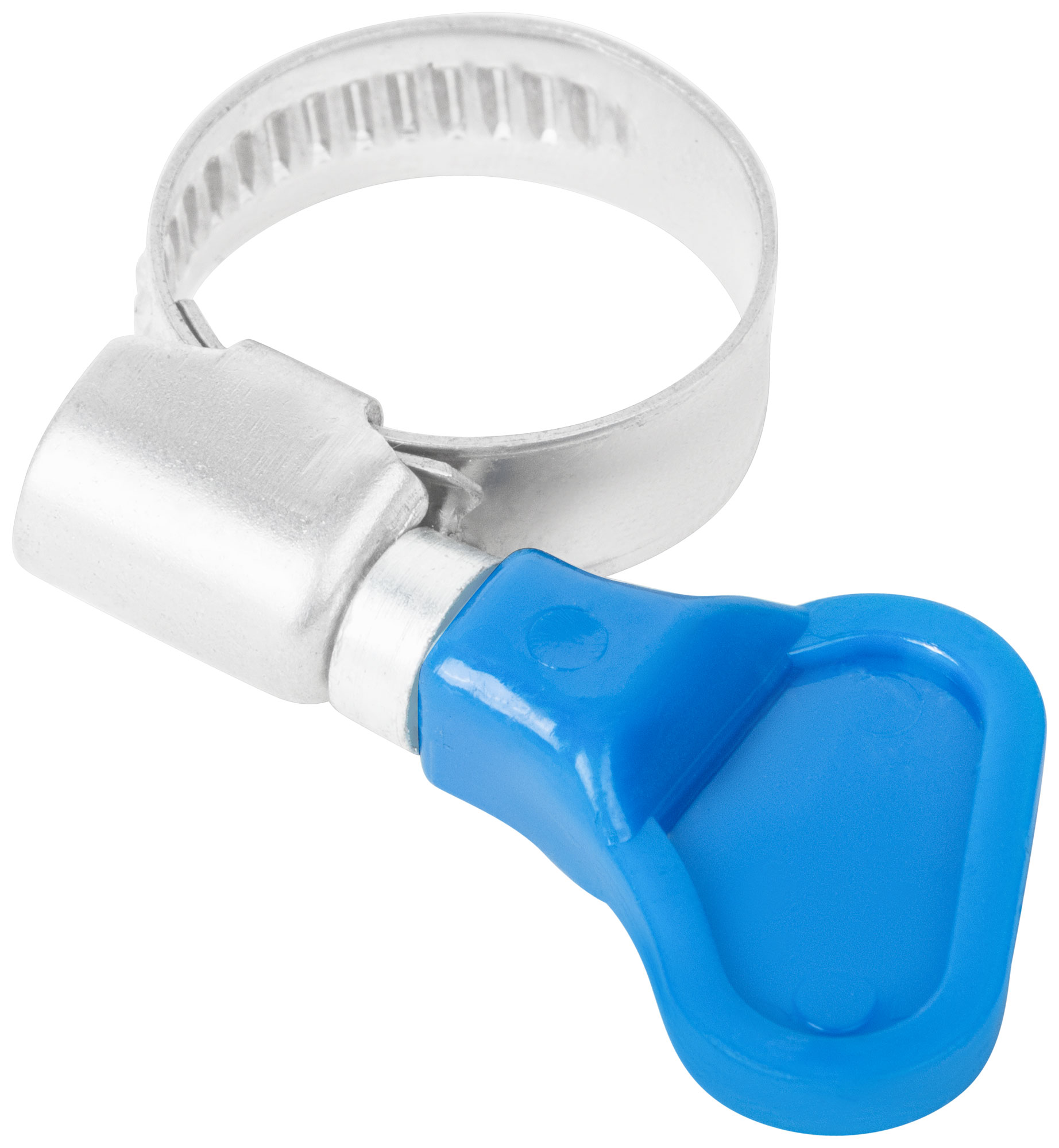 Хомут обжимной накатной 12-20мм нержавеющая сталь ширина 9мм с ключом