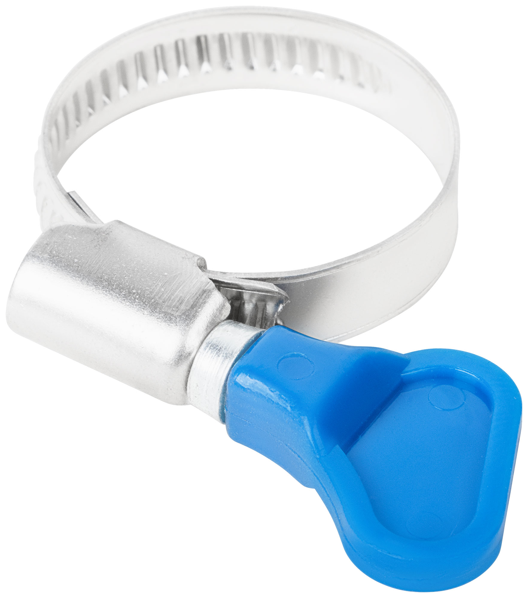 Хомут обжимной накатной 20-32мм нержавеющая сталь ширина 9мм с ключом