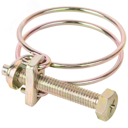 Изображение товара Хомут обжимной проволочный 31-35мм инструментальная сталь (шт)