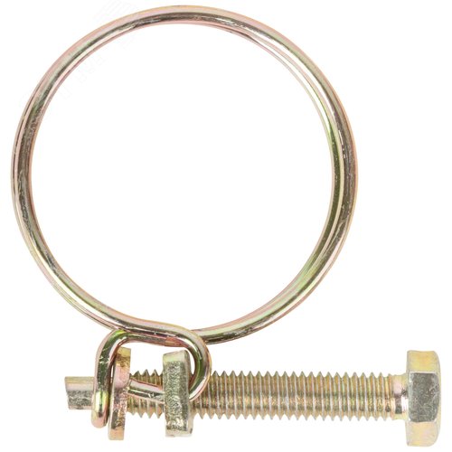 Хомут обжимной проволочный 31-35мм инструментальная сталь - фото 2