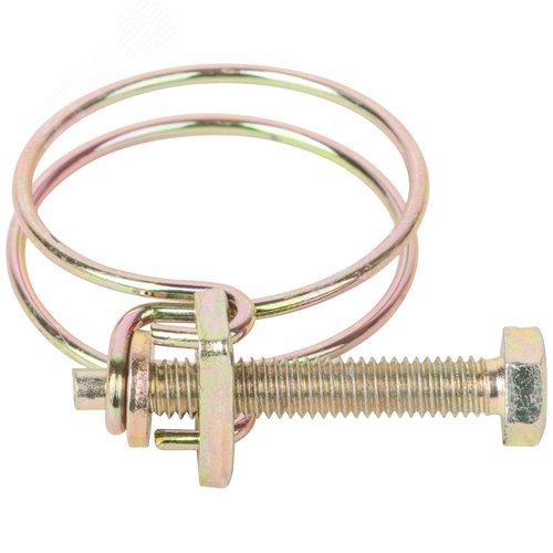 Хомут обжимной проволочный 31-35мм инструментальная сталь - фото 3