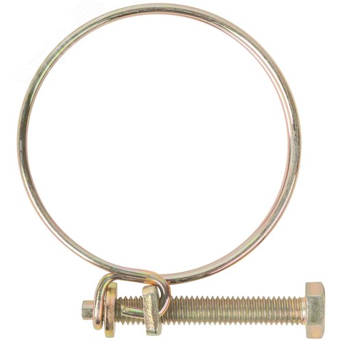 Хомут обжимной проволочный 45-50мм инструментальная сталь - фото 2