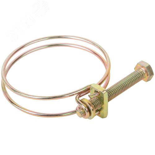 Хомут обжимной проволочный 45-50мм инструментальная сталь - фото 4