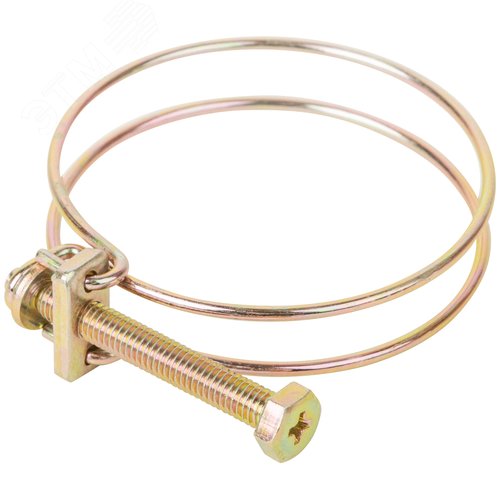 Хомут обжимной проволочный 55-60мм инструментальная сталь - фото 1