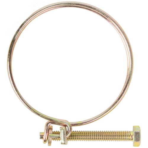 Хомут обжимной проволочный 55-60мм инструментальная сталь - фото 2