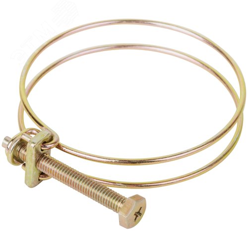 Хомут обжимной проволочный 65-70мм инструментальная сталь - фото 1