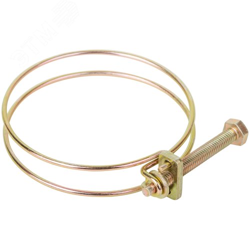 Хомут обжимной проволочный 65-70мм инструментальная сталь - фото 4