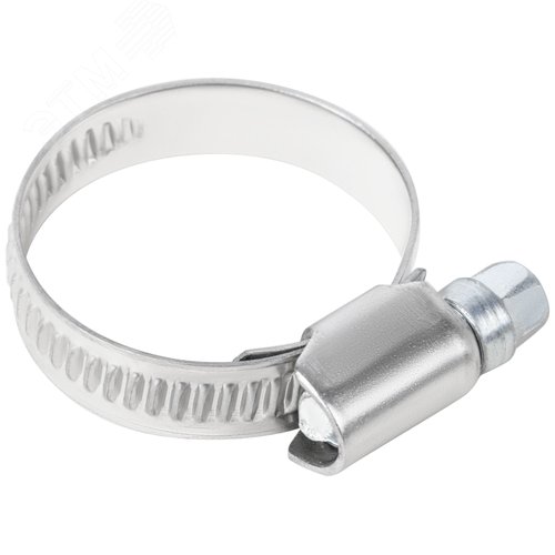 Хомут обжимной накатной 20-32мм нержавеющая сталь 9мм - фото 4