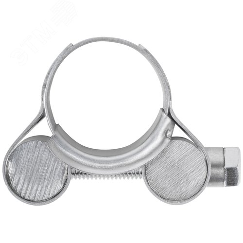 Хомут обжимной силовой шарнирный 20-22мм нержавеющая сталь - фото 2