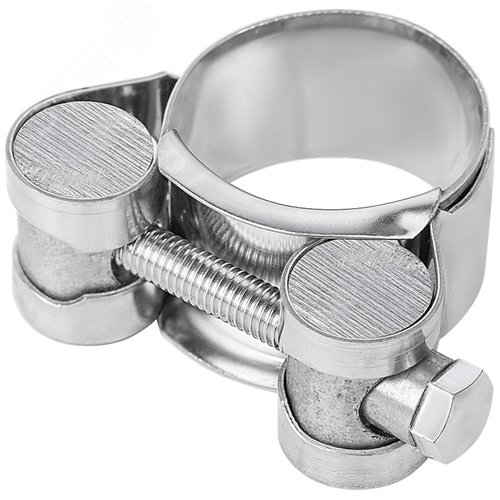 Изображение товара Хомут обжимной силовой шарнирный 23-25мм нержавеющая сталь (шт)