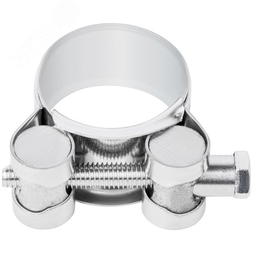 Хомут обжимной силовой шарнирный 29-31мм нержавеющая сталь - фото 3