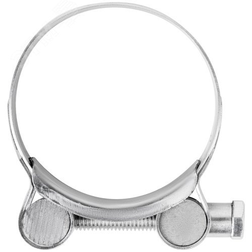 Хомут обжимной силовой шарнирный 48-51мм нержавеющая сталь - фото 2