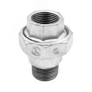 Изображение товара Соединитель чугунный американка Ду40 (1 1/2') ВН (шт)