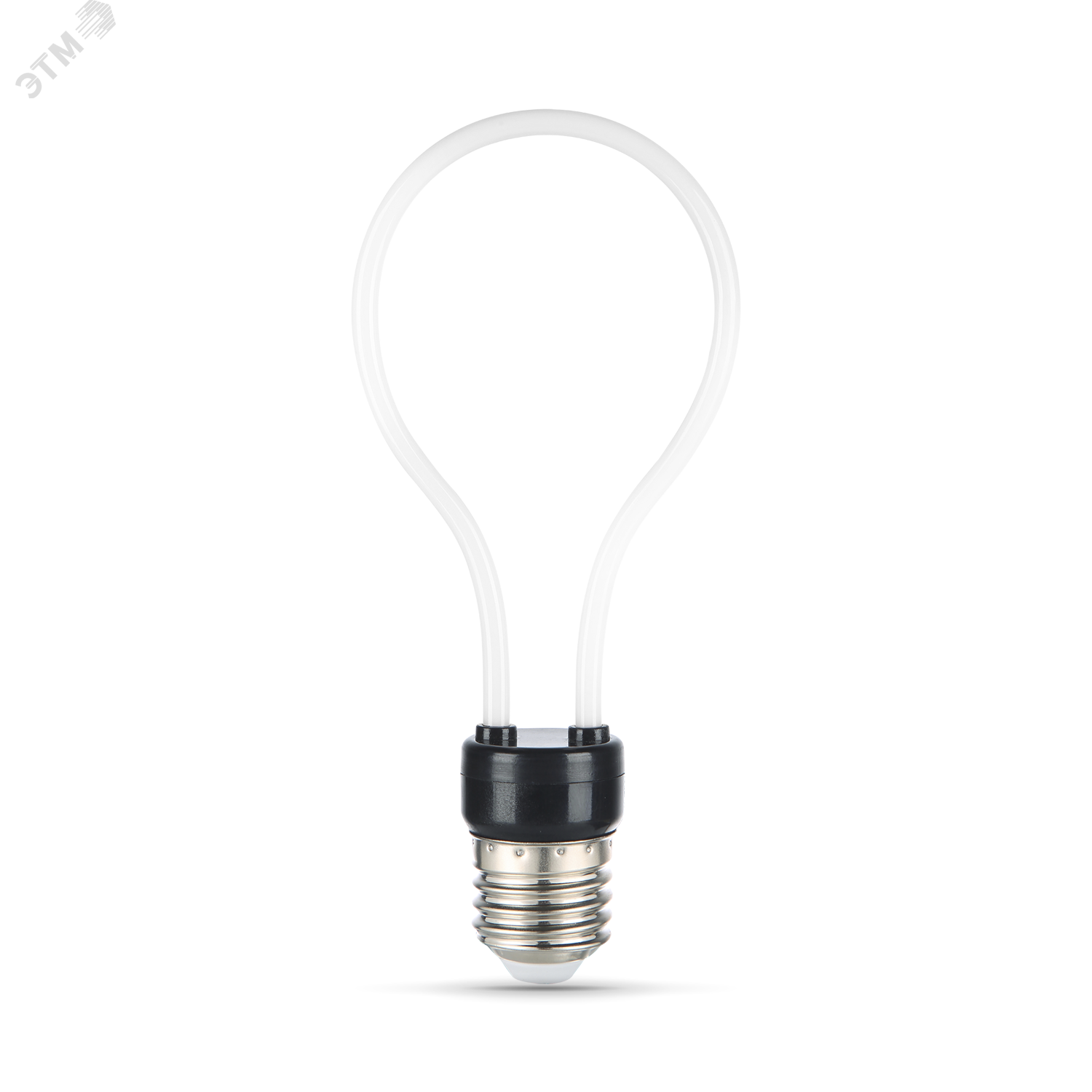 Лампа светодиодная филаментная LED 4 Вт 330 лм 2700К AC185-265В E27 контурная Artline A72 теплая матовая колба Black Filament 1004802104 GAUSS - превью 2