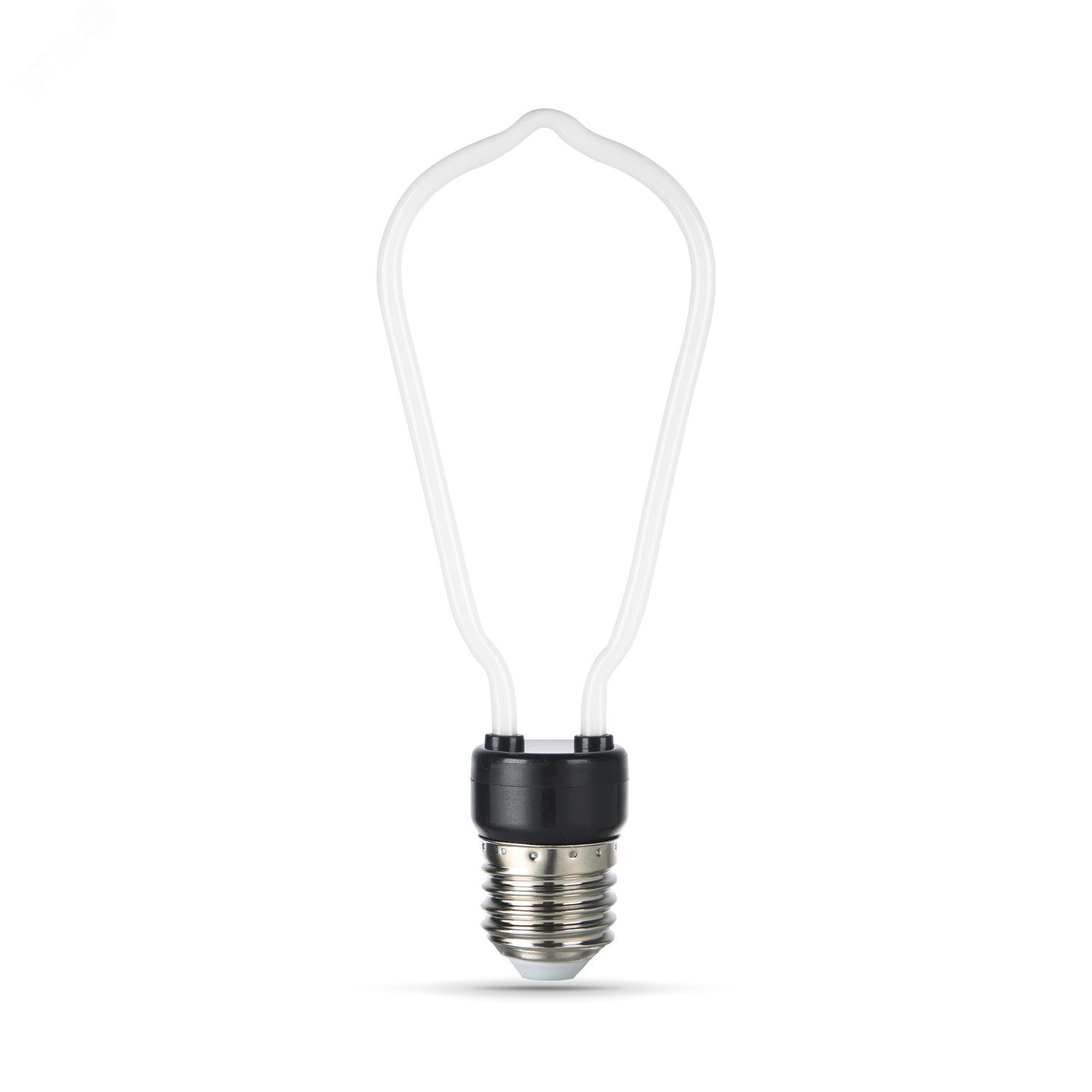 Лампа светодиодная филаментная LED 4 Вт 330 лм 2700К AC185-265В E27 ST64 теплая матовая колба Black Filament 1005802104 GAUSS - превью 4
