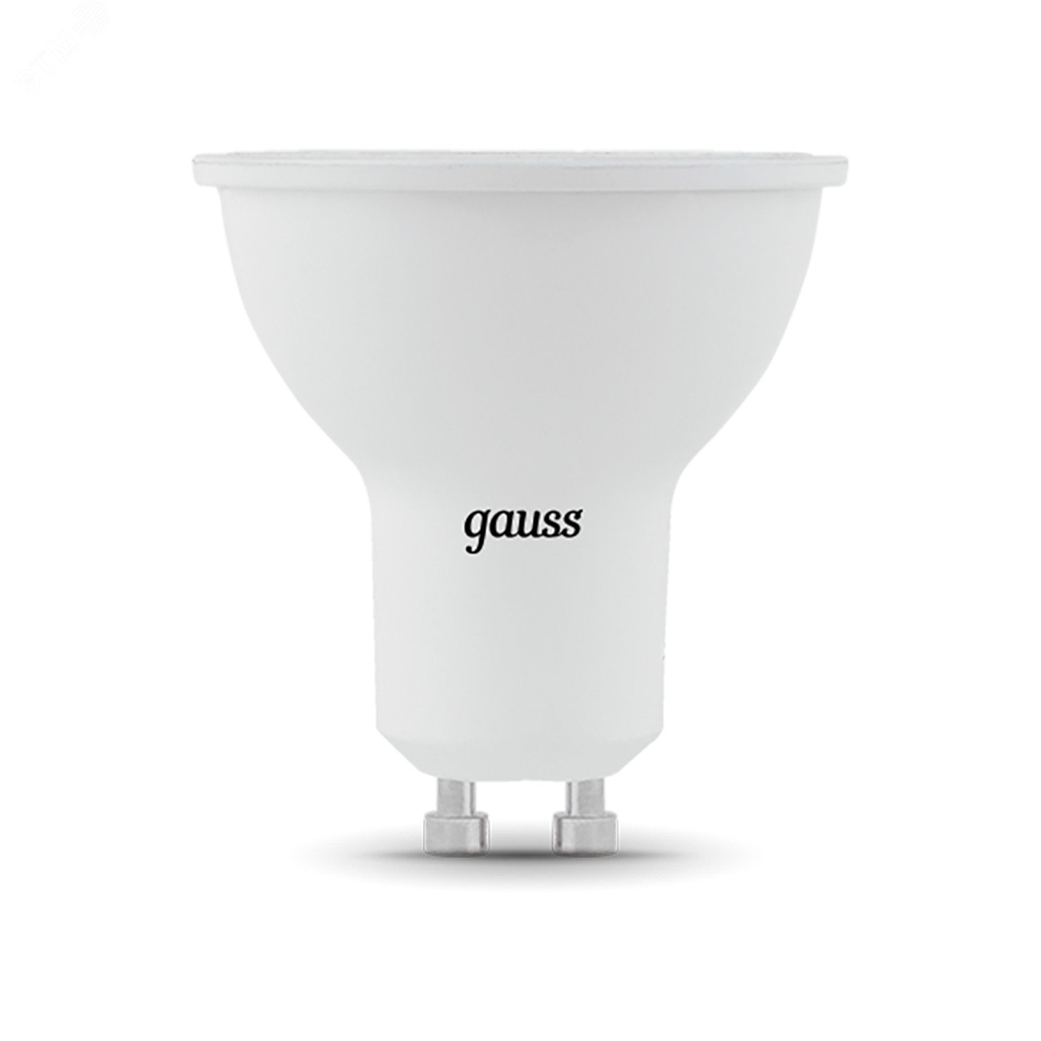 Лампа светодиодная LED 5 Вт 500 лм 3000К AC150-265В GU10 софит MR16 теплая  Black Gauss 101506105 GAUSS - превью 2