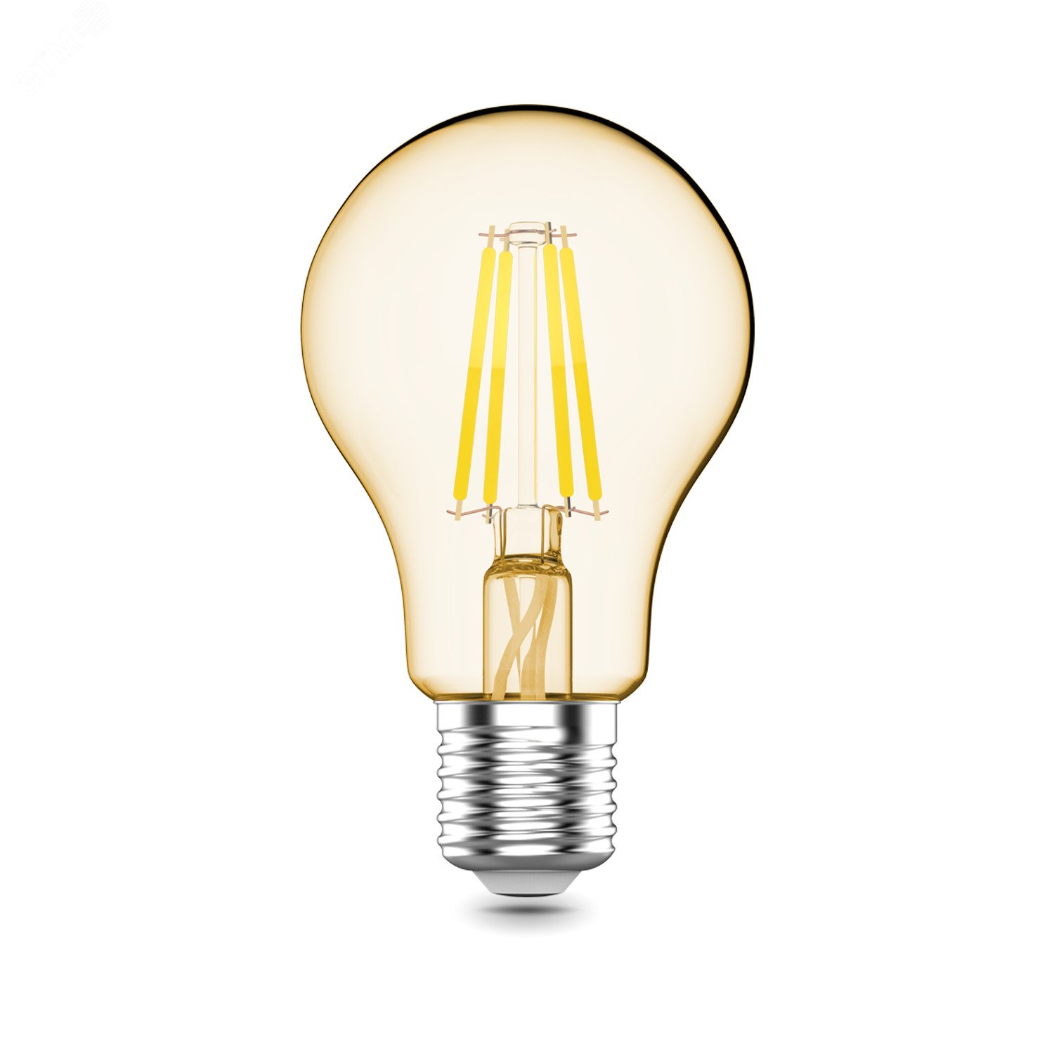 Лампа светодиодная филаментная LED 4.5 Вт 300 лм 2200К AC180-240В E27 ...