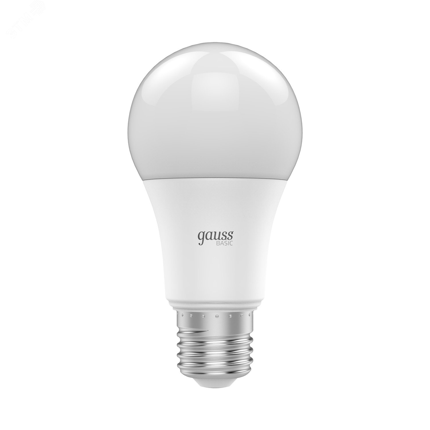 Лампа светодиодная LED 13.5 Вт 1300 лм 4100К AC180-240В E27 А60 (груша) нейтральный  Basic Gauss 1023224 GAUSS - превью 3