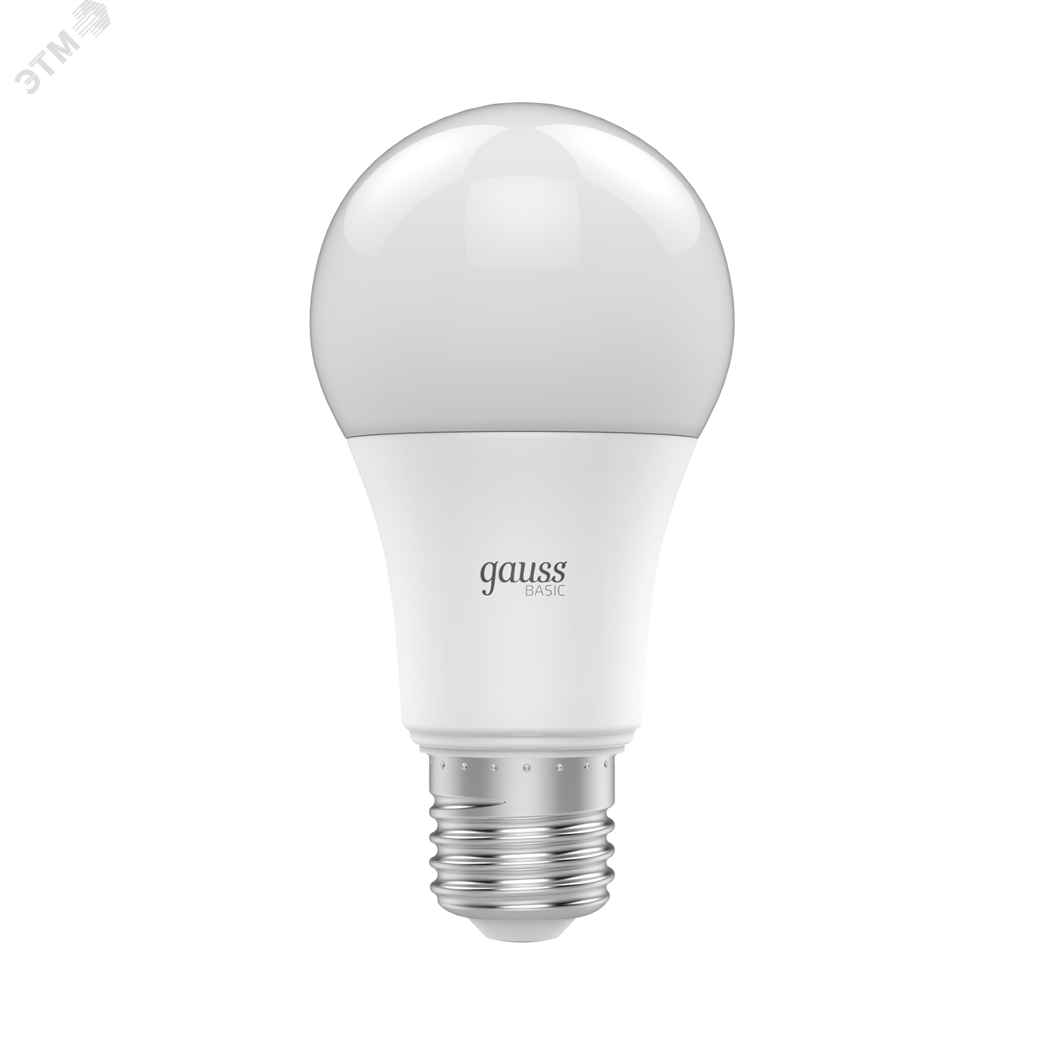 Лампа светодиодная LED 13.5 Вт 1300 лм 4100К AC180-240В E27 А60 (груша) нейтральный  Basic Gauss 1023224 GAUSS - превью
