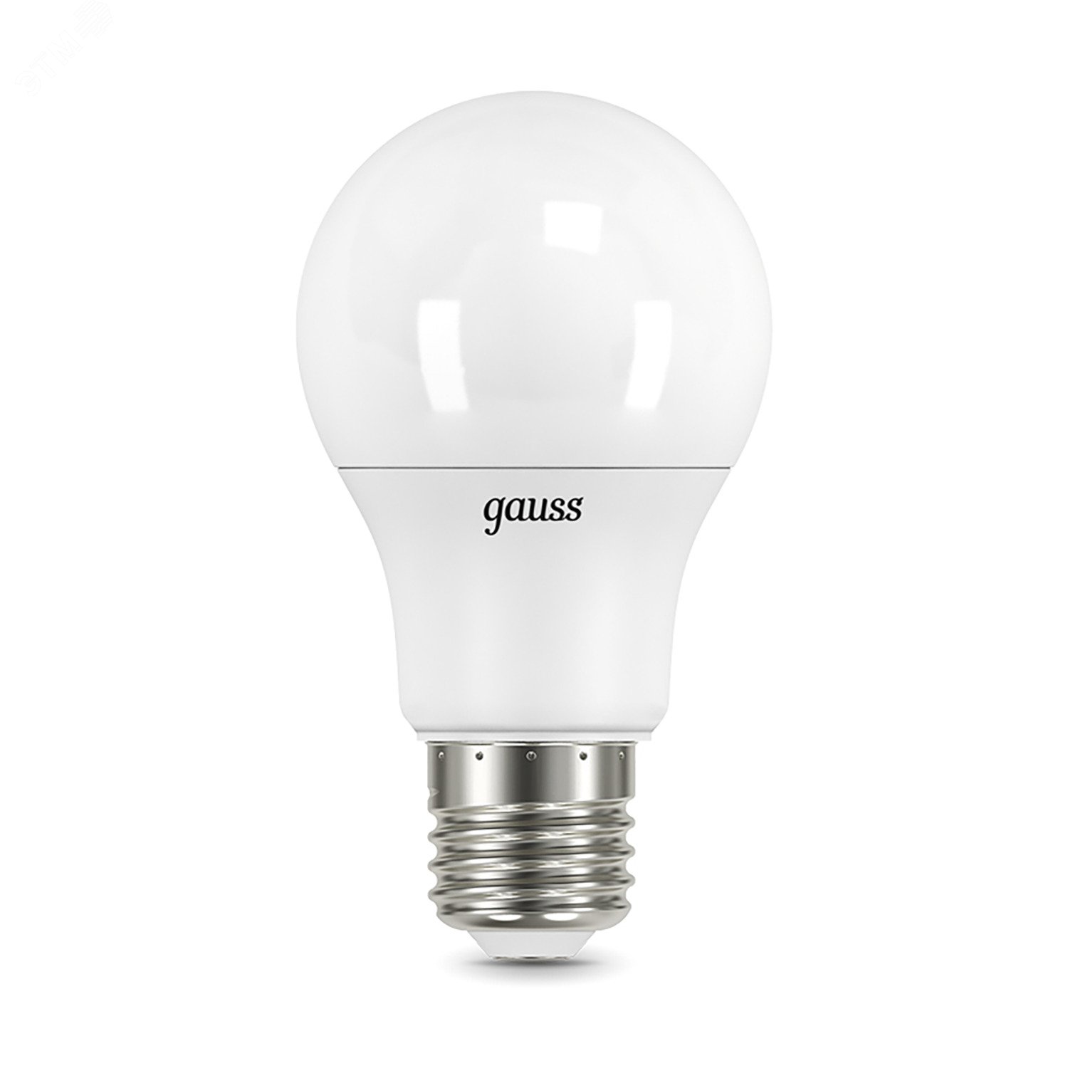 Лампа светодиодная LED 10 Вт 920 лм 4100К AC150-265В E27 А60 (груша) нейтральный Black 102502210 GAUSS - превью 2