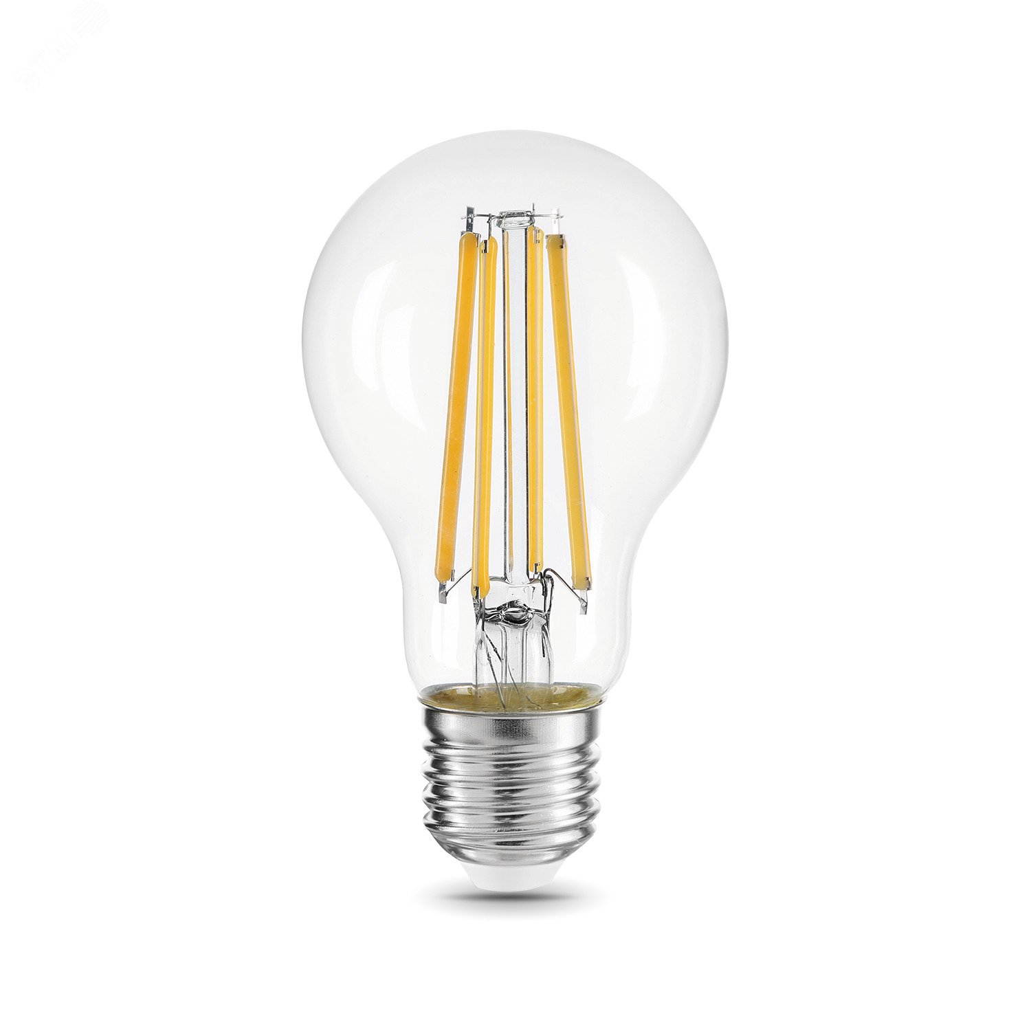 Лампа светодиодная филаментная LED 15 Вт 1400 лм 2700К AC185-265В E27 А60 (груша) теплая  Black Filament Gauss 102902115 GAUSS - превью 4