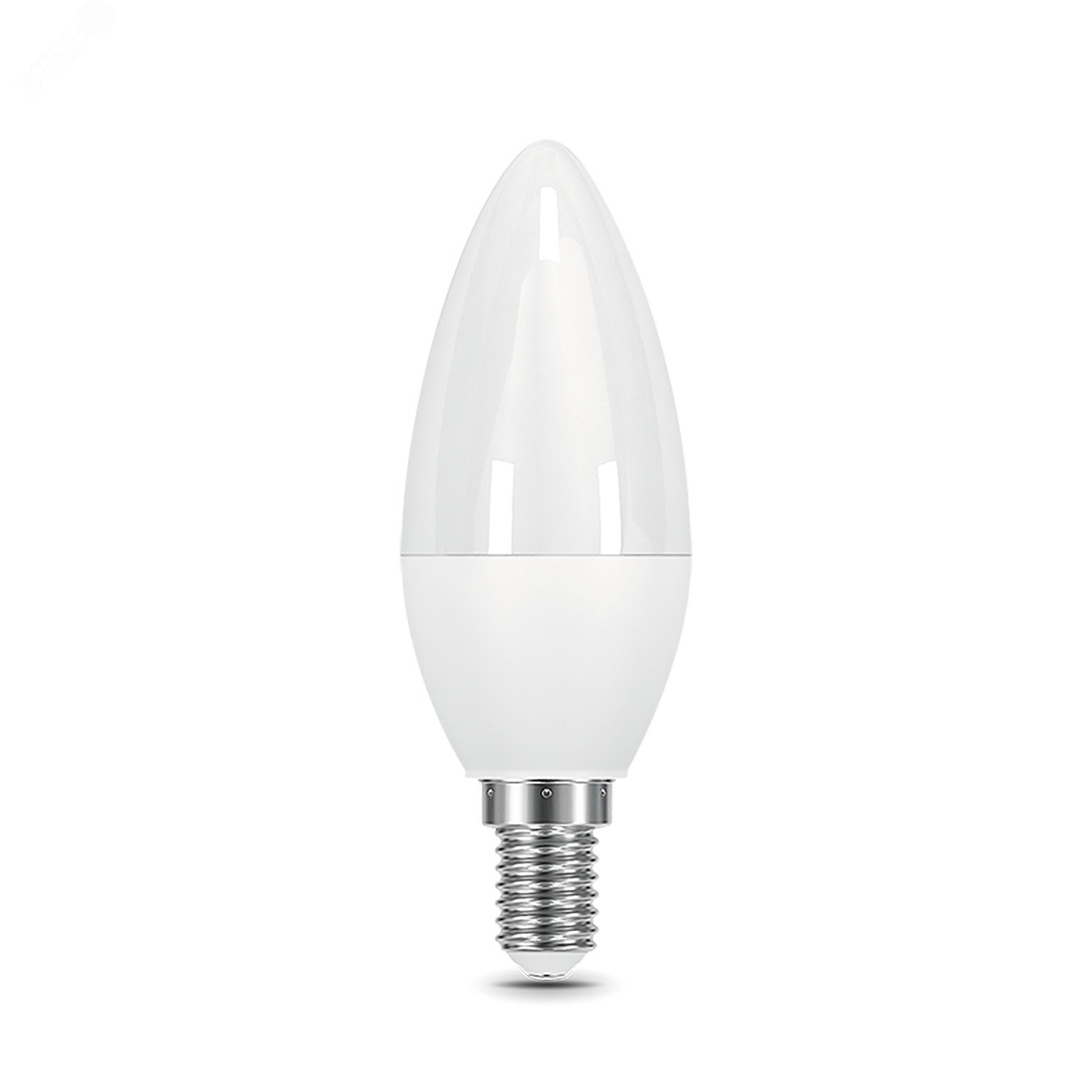 Лампа светодиодная LED 7 Вт 550 лм 4100К AC150-265В E14 свеча нейтральный шаговое диммирование выключателем Black Gauss 103101207-S GAUSS - превью 3
