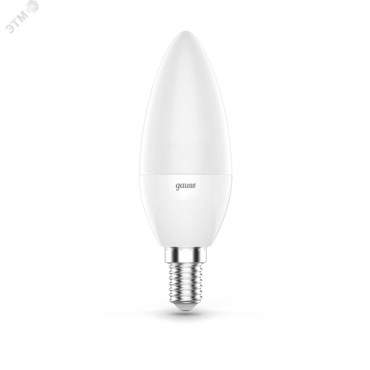 Лампа светодиодная LED 6 Вт RGB Вт+димирование E14 Свеча Black 103101406 GAUSS - превью 4