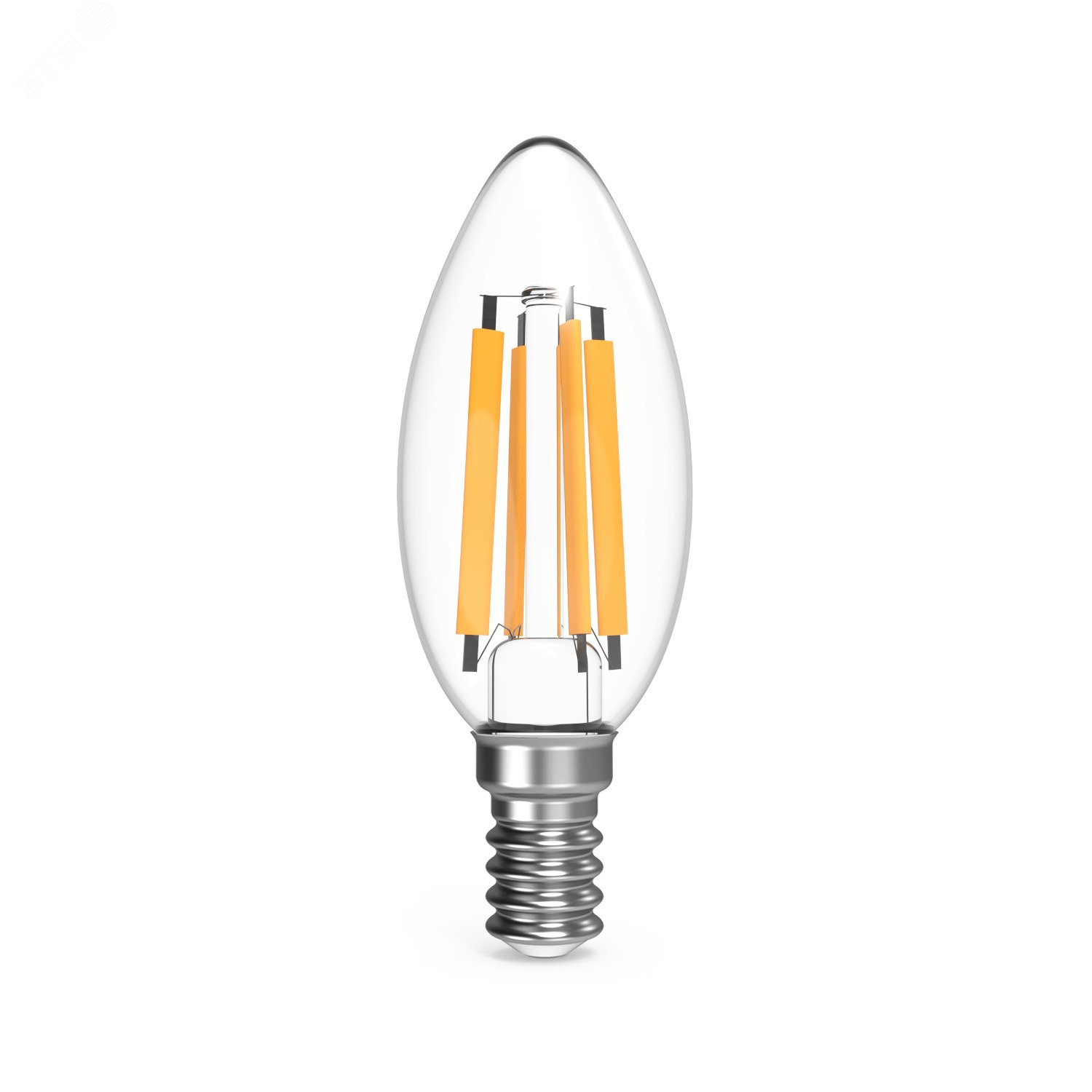 Изображение товара LED лампа GAUSS 13 Вт свеча E14 4100К 1150 Лм прозрачная колба