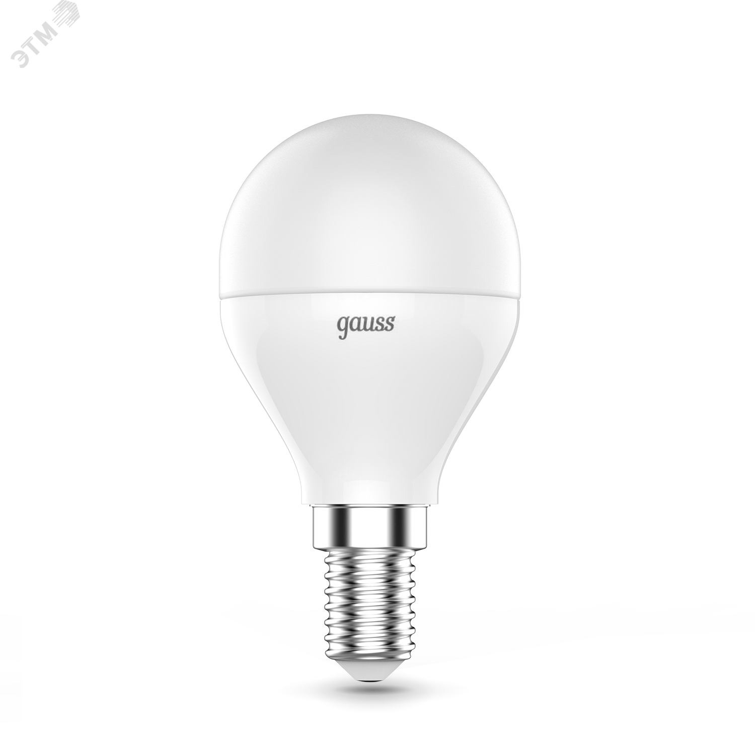 Лампа светодиодная LED 6 Вт RGB Вт+димирование E14 Шар Black 105101406 GAUSS - превью 4