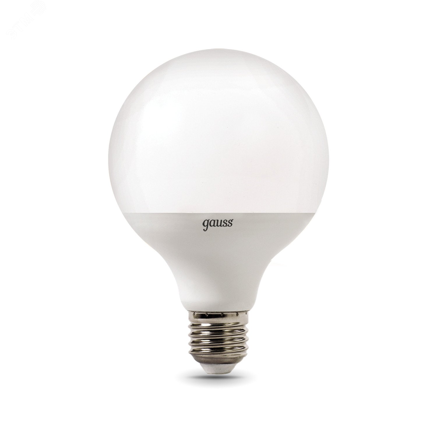 Лампа светодиодная LED 16 Вт 1480 лм 3000К AC150-265В E27 шар G95 теплая Black 105102116 GAUSS - превью 2