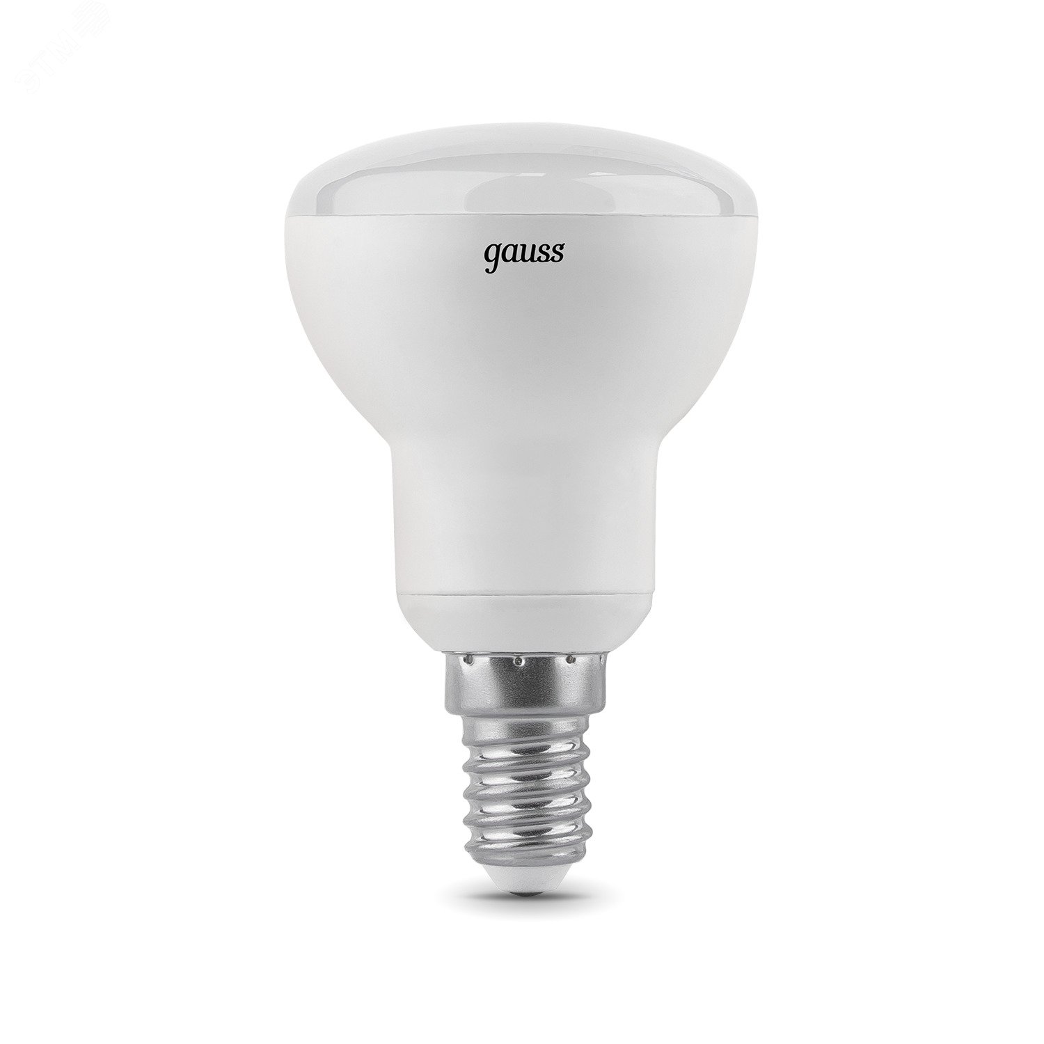 Лампа светодиодная LED 6 Вт 500 лм 3000К AC150-265В E14 грибок R50 теплая Black 106001106 GAUSS - превью 2