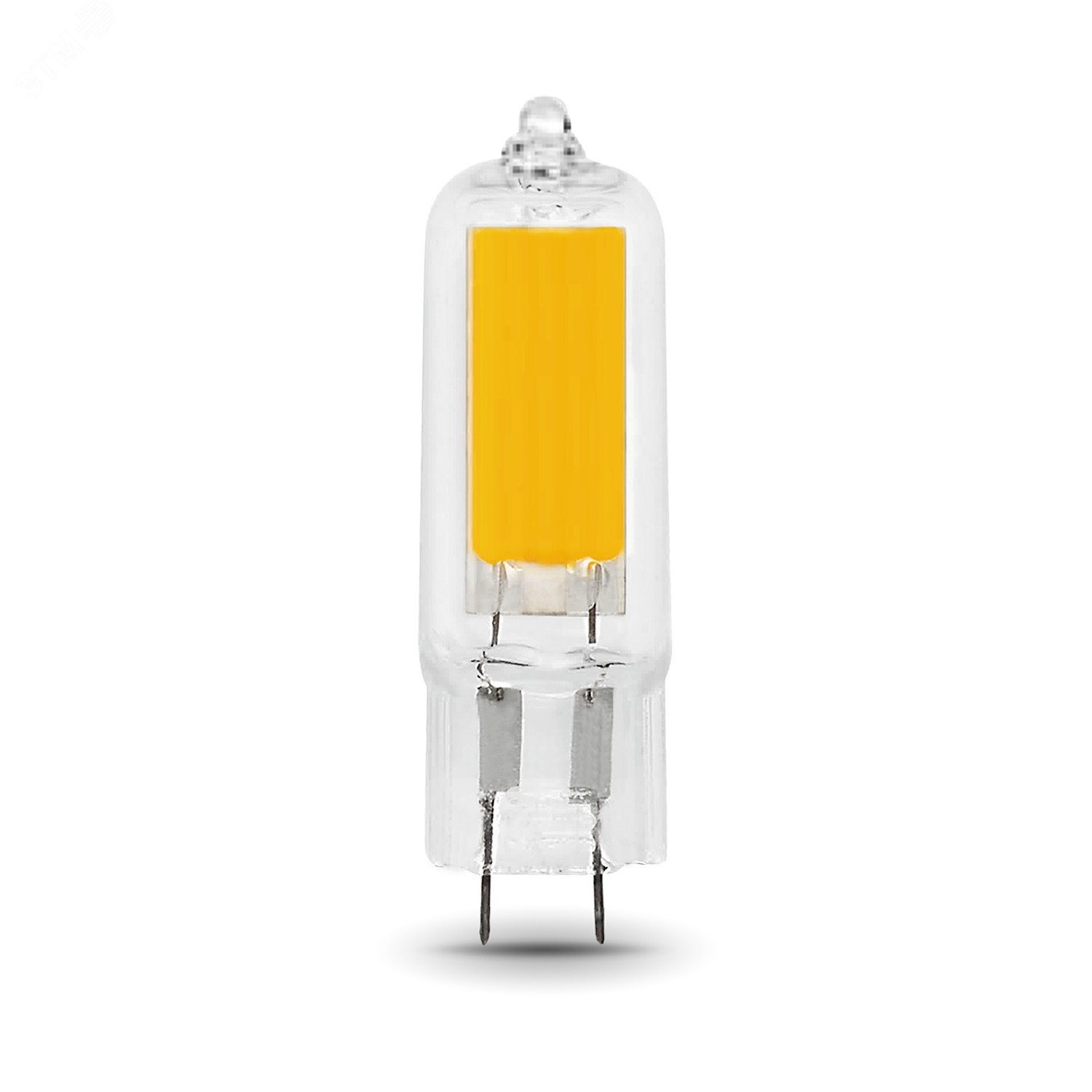 Изображение товара Лампа светодиодная LED 4.5 Вт 400 лм 4100К капсула нейтральный G4 AC 220В стеклянная Black Gauss (шт)