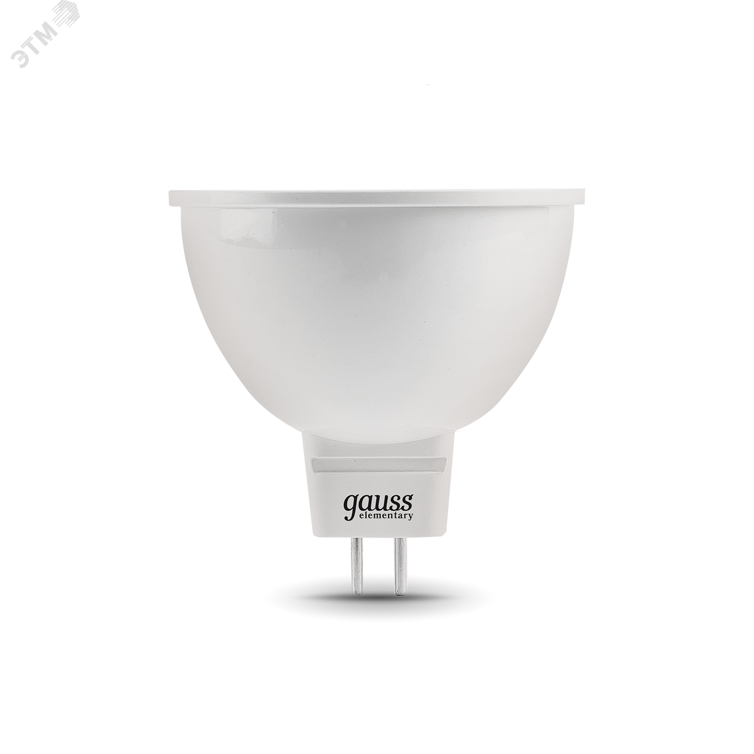 Лампа светодиодная LED 5.5 Вт 430 лм 3000К AC180-240В GU5.3 софит MR16 теплая  Elementary Gauss 13516 GAUSS - превью 2