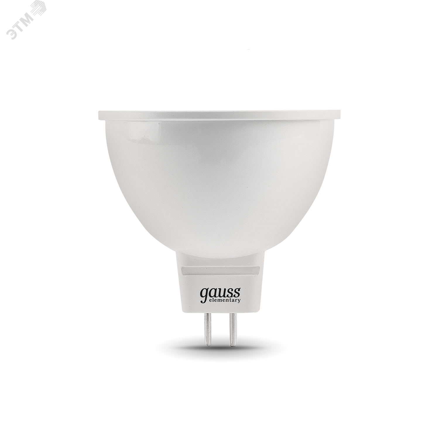 Лампа светодиодная LED 5.5 Вт 450 лм 4100К AC180-240В GU5.3 софит MR16 нейтральный (промоупаковка 3 лампы) Elementary Gauss 13526T GAUSS - превью
