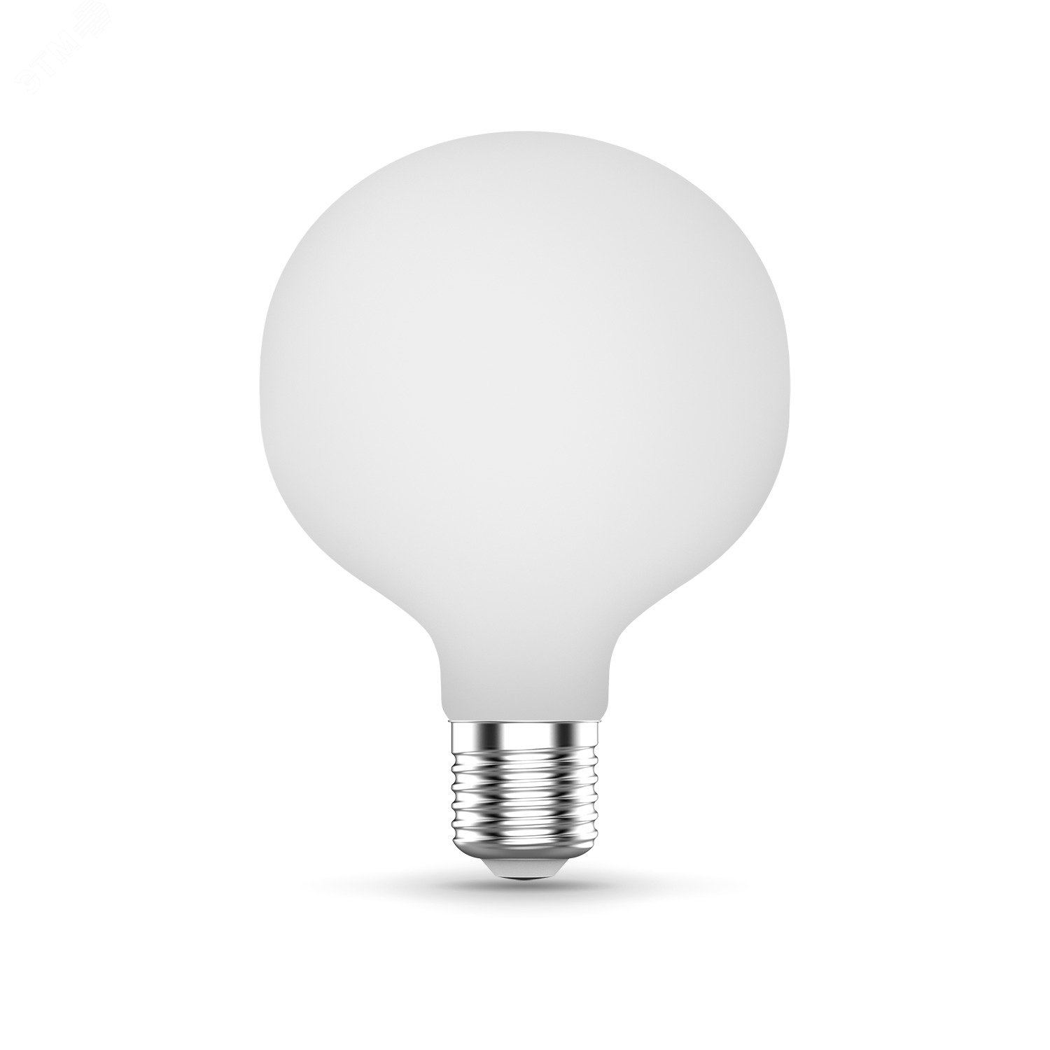 Лампа светодиодная филаментная LED 10 Вт 1100 лм 4100К AC185-265В E27 шар G95 нейтральный матовая колба диммируемая Black Filament 189202210-D GAUSS - превью 4