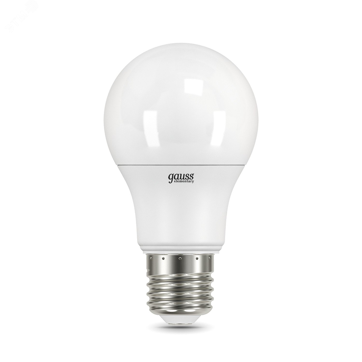 Лампа светодиодная LED 7 Вт 520 лм 3000К AC180-240В E27 А60 (груша) теплая Elementary 23217A GAUSS - превью 4