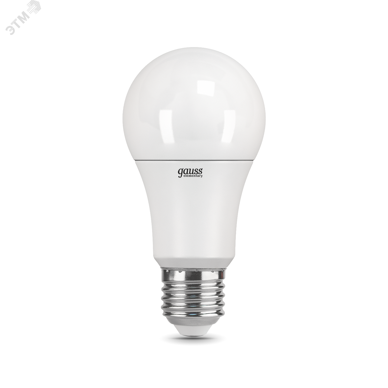 Лампа светодиодная LED 11 Вт 840 лм 4100К AC180-240В E27 А60 (груша) нейтральный (промоупаковка 2 лампы) Elementary Gauss 23221P GAUSS - превью
