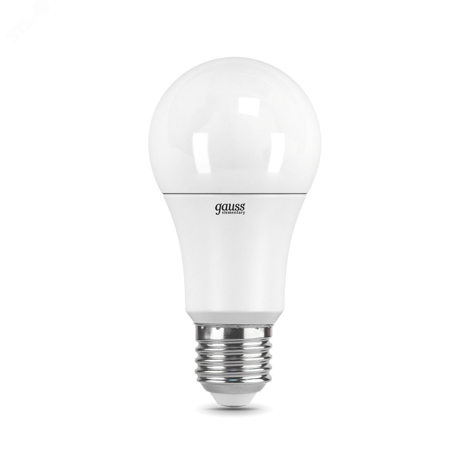 Лампа светодиодная LED 12 Вт 1170 лм 6500К AC180-240В E27 А60 (груша) холодная Elementary 23232 GAUSS - превью 4