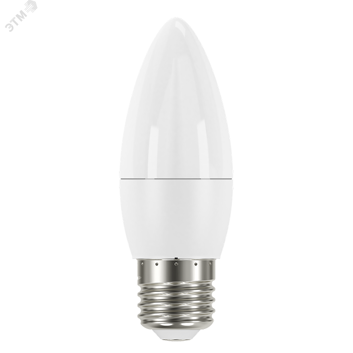 Лампа светодиодная LED 10 Вт 750 лм 3000К AC180-240В E27 свеча теплая  Elementary Gauss 30210 GAUSS - превью 2