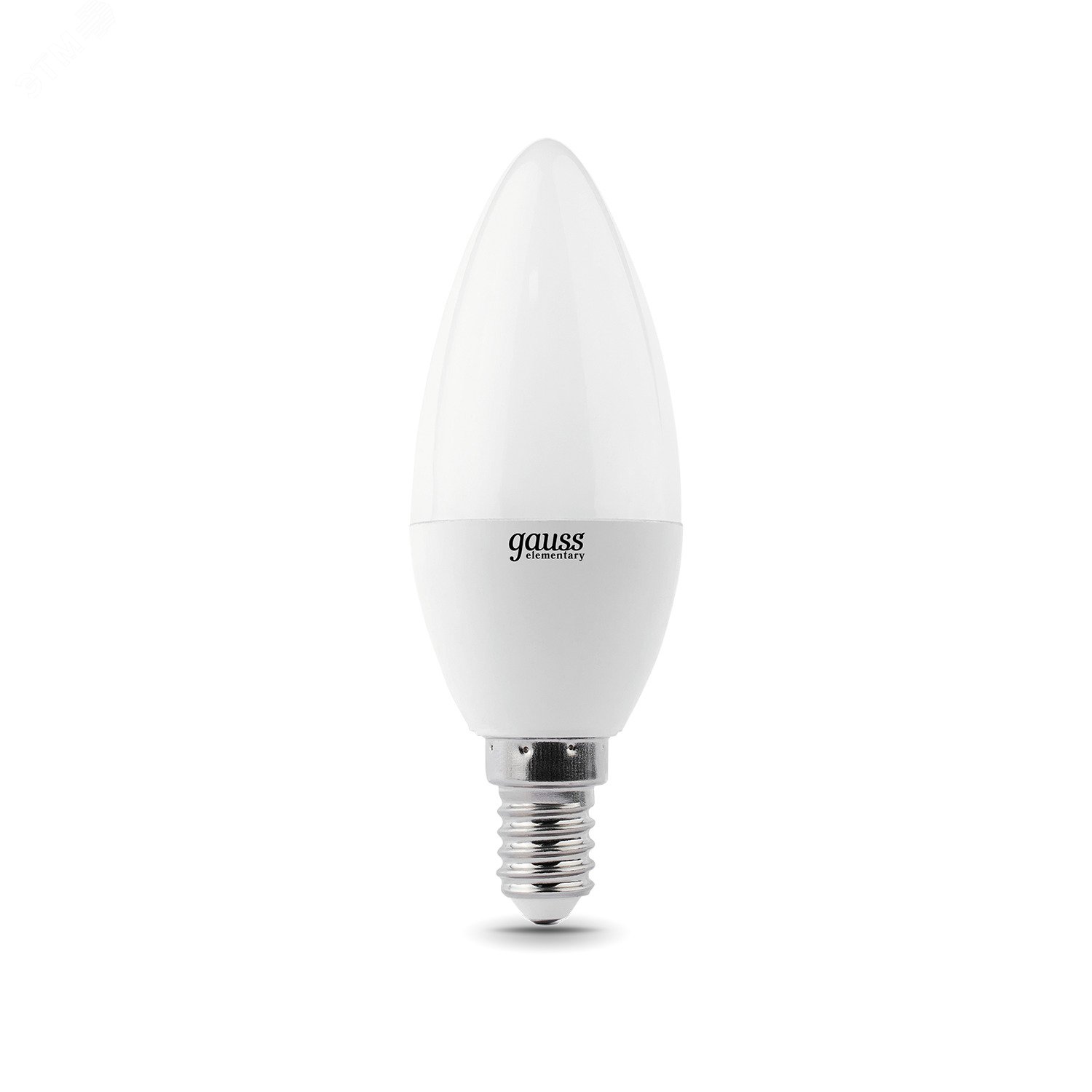 Лампа светодиодная LED 10 Вт 710 лм 3000К AC180-240В E14 свеча теплая  Elementary Gauss 33110 GAUSS - превью 4