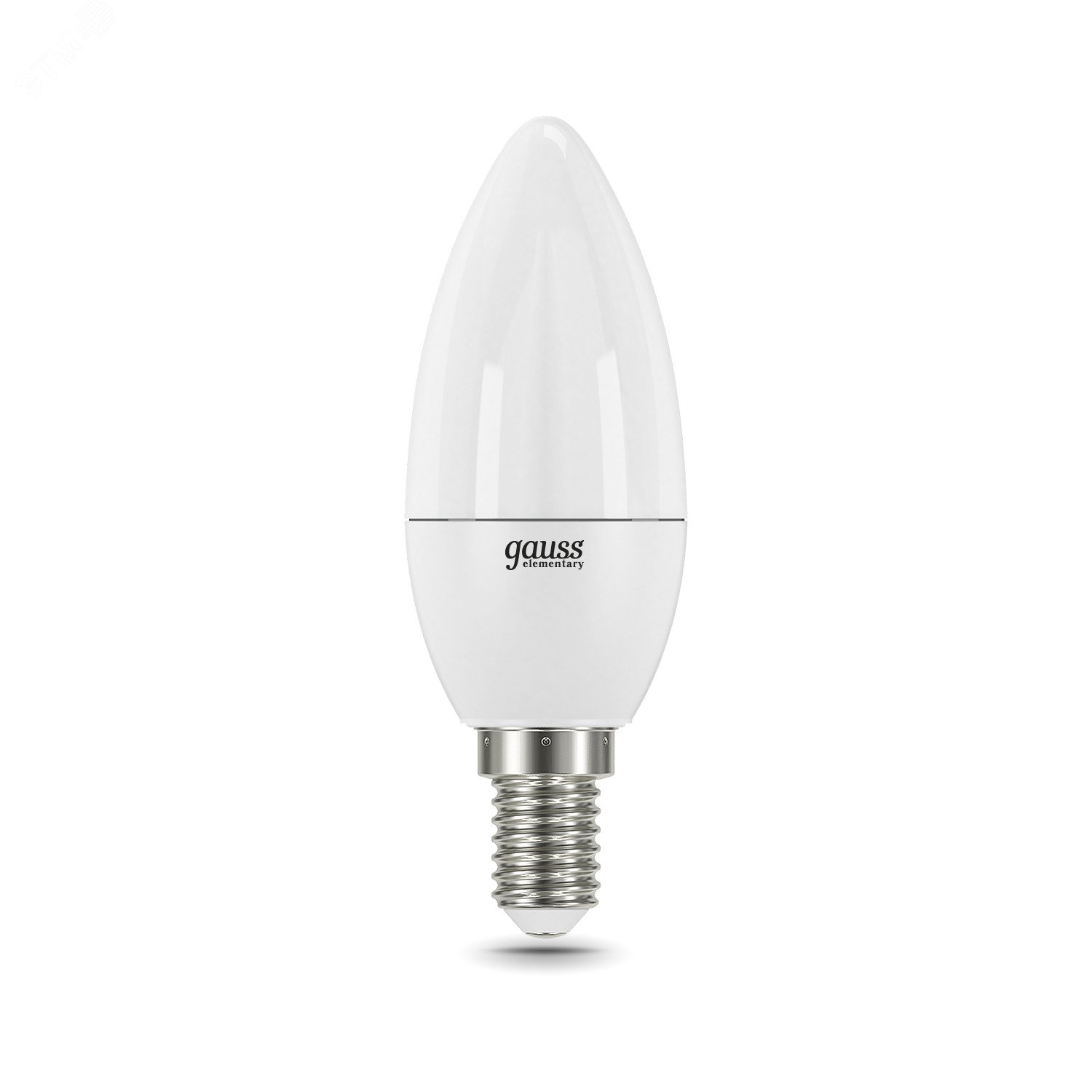 Лампа светодиодная LED 12 Вт 880 лм 3000К AC180-240В E14 свеча теплая  Elementary Gauss 33112 GAUSS - превью 5