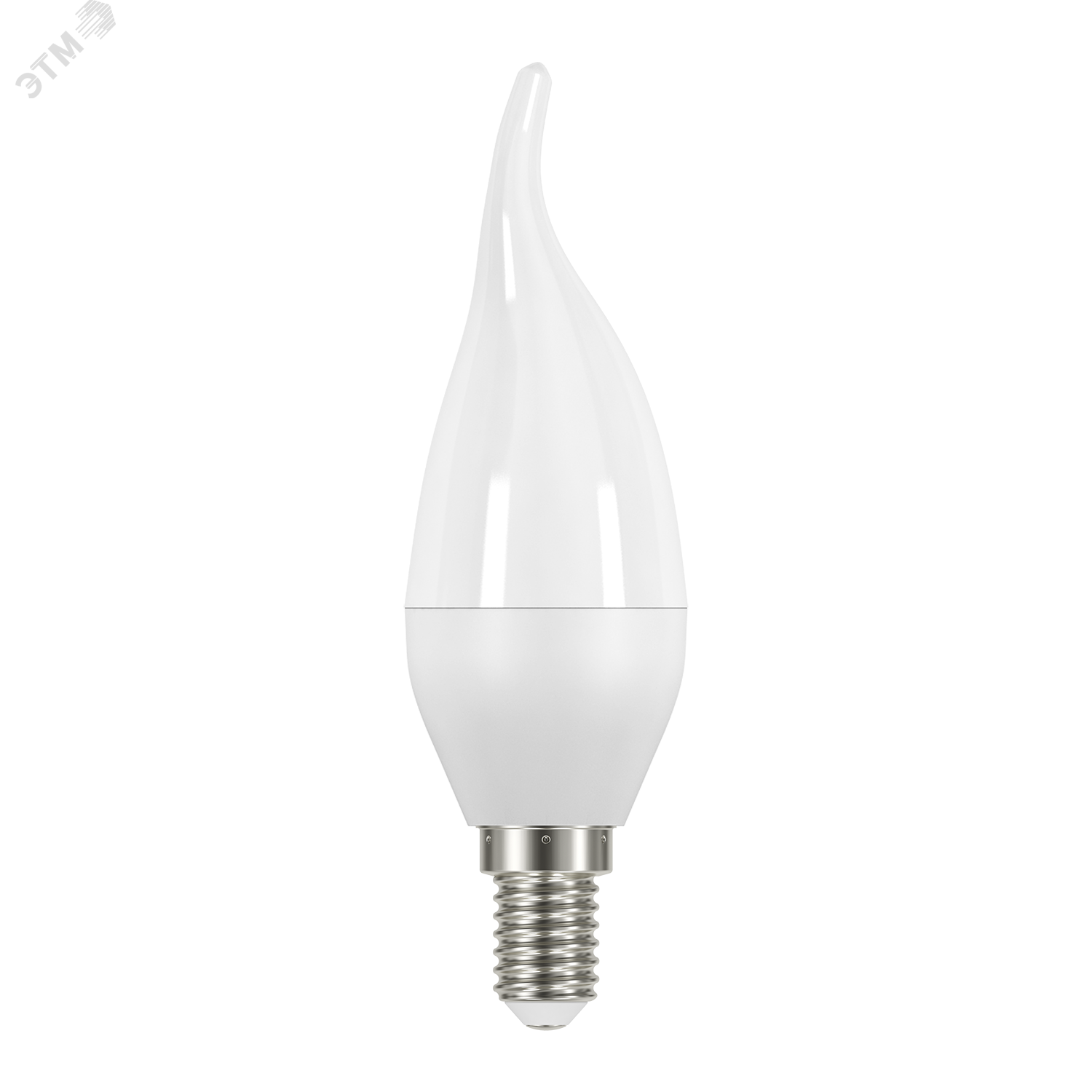Лампа светодиодная LED 6 Вт 420 лм 3000К AC180-240В E14 свеча теплая  Elementary Gauss 34116 GAUSS - превью 2