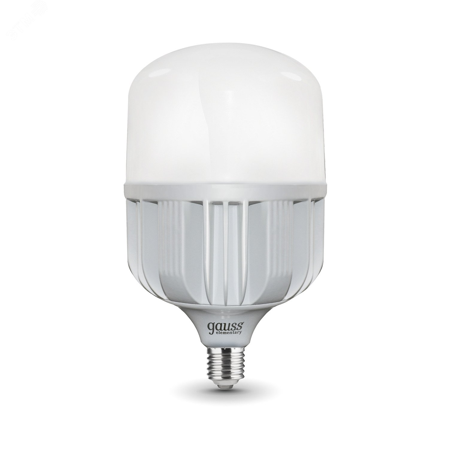 Лампа светодиодная LED 95 Вт 8800х80-240В E40 цилиндр Т160 холодная PROMO Elementary 60430 GAUSS - превью 4