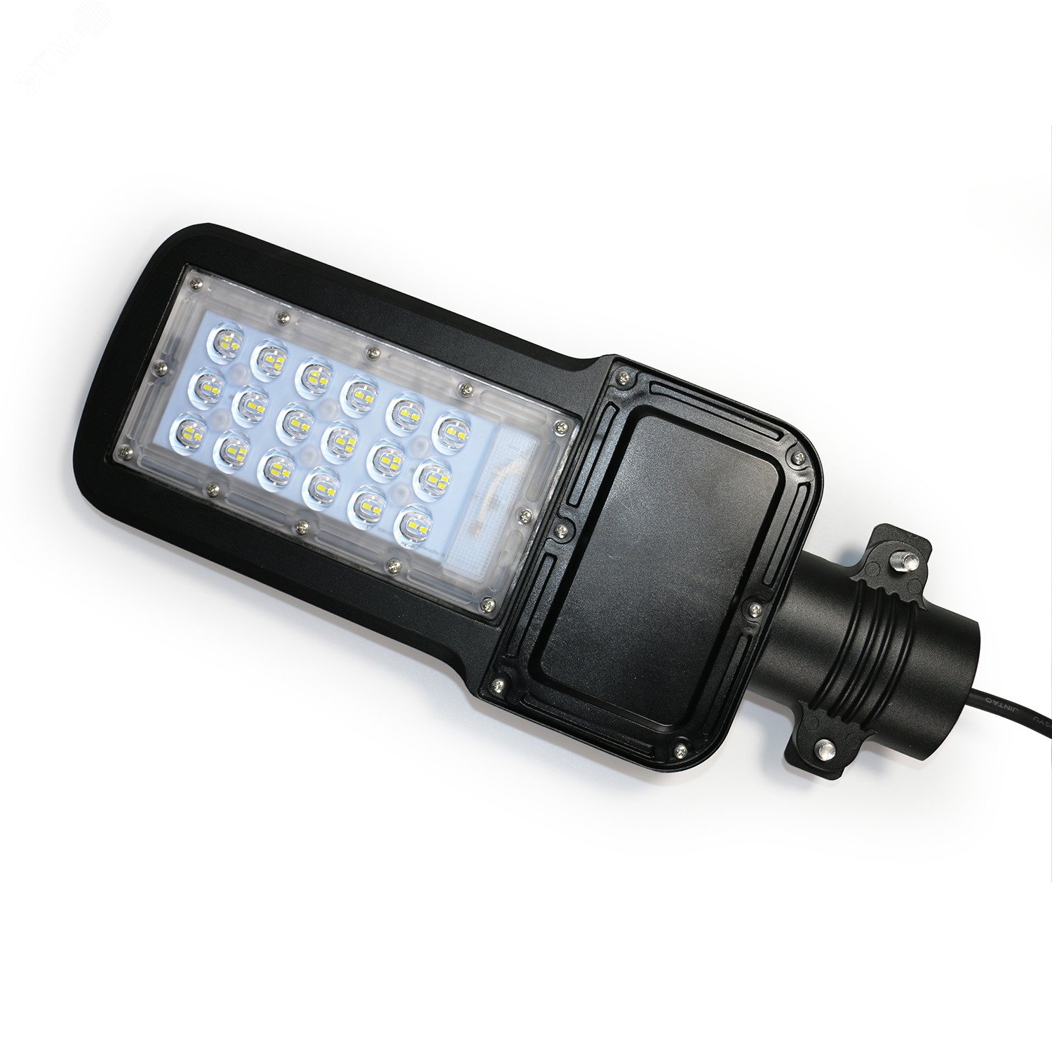 Светильник светодиодный уличный консольный LED ДКУ 50 Вт 6000 Лм 5000К IP65 120-260 В КСС Ш 370х145х45 мм Qplus 629535350 GAUSS - превью 4